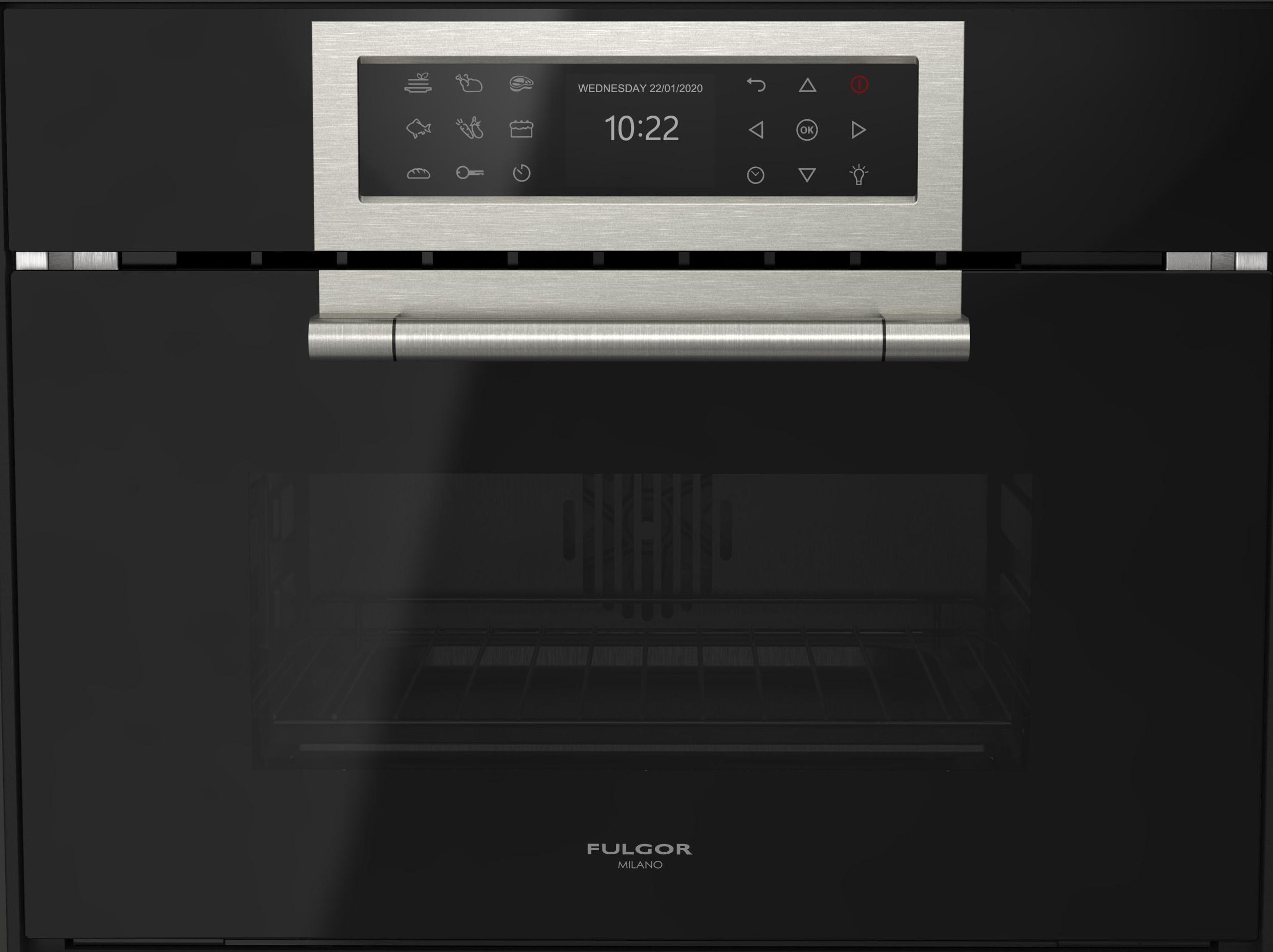 Комбинированный паровой шкаф Fulgor Milano FCLCSO 4510 TEM BK