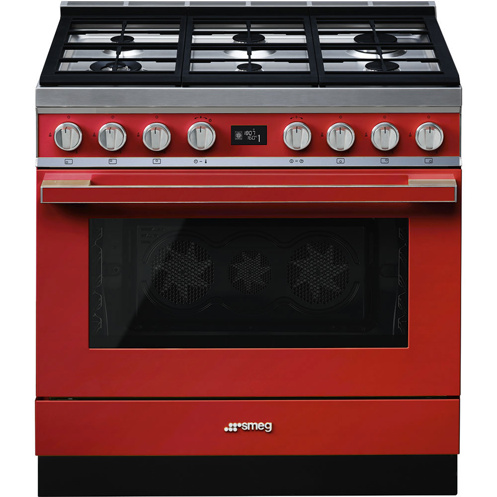 Отдельностоящий варочный центр SMEG CPF9GPR Portofino