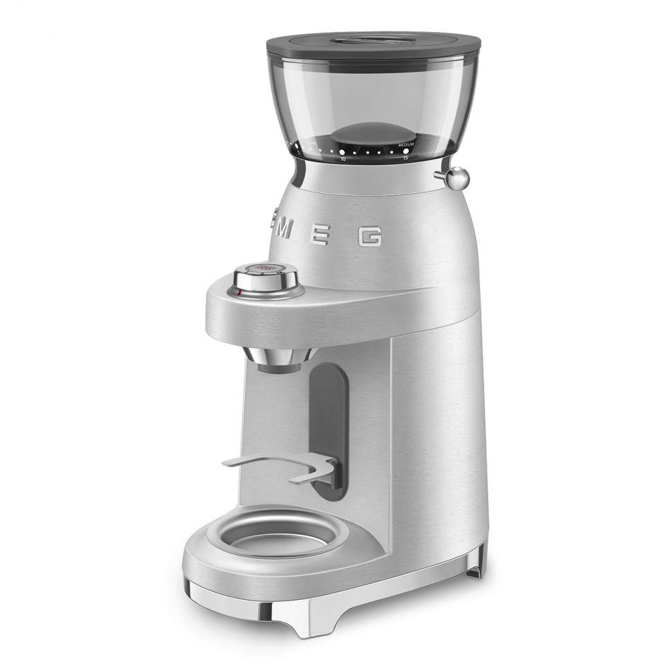 SMEG CGF02SSEU Кофемолка, цвет алюминий