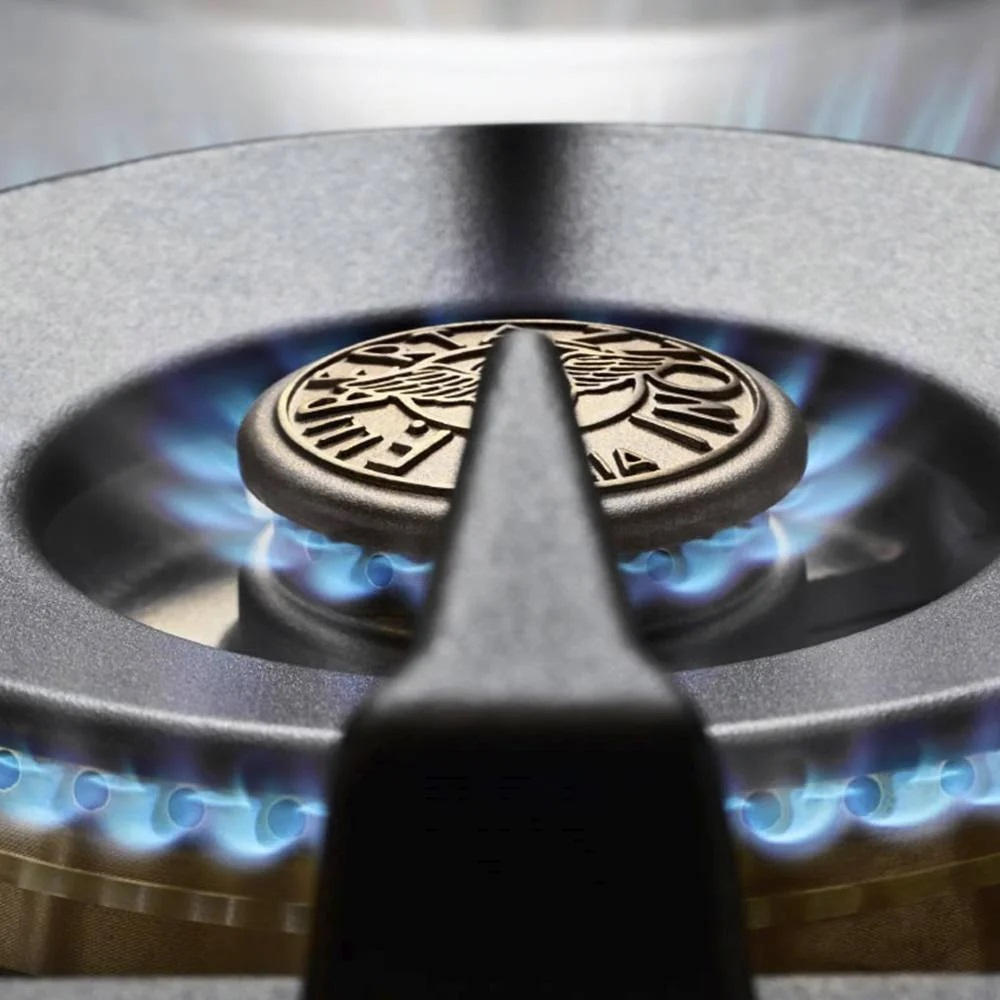 Варочный центр Master, 100 см, 6 газовых конфорок и два шкафа MAS106L2ENET