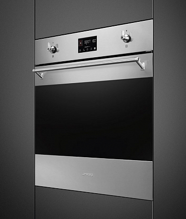 SMEG SO6302TX Многофункциональный духовой шкаф, 60 см, 10 функций, нержавеющая сталь