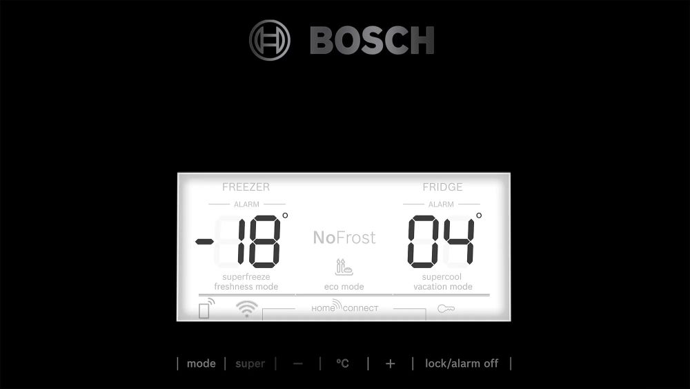 Отдельностоящая холодильно-морозильная комбинация KGN49LB20R  Bosch